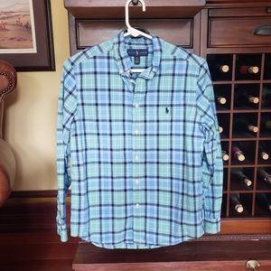 Ralph Lauren Youth L(14-16) Plaid Shirt